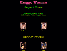 Tablet Screenshot of preggowomen.com